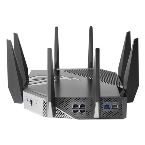 Asus | Wi-Fi 6 Tri-Band Gigabit Gaming Router | ROG GT-AXE11000 Rapture | 802.11ax | 1148+4804+4804 Mbit/s | 10/100/1000/2500 Mb - 5